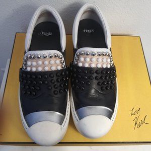 Fendi studed sneaker size 36